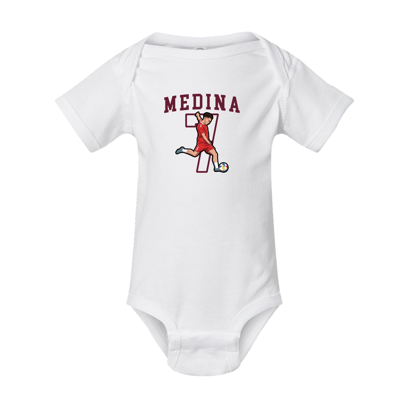Baby Onesie — Shirsey in White