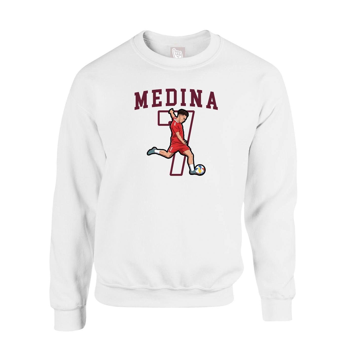 Fleece Crew — Shirsey in White