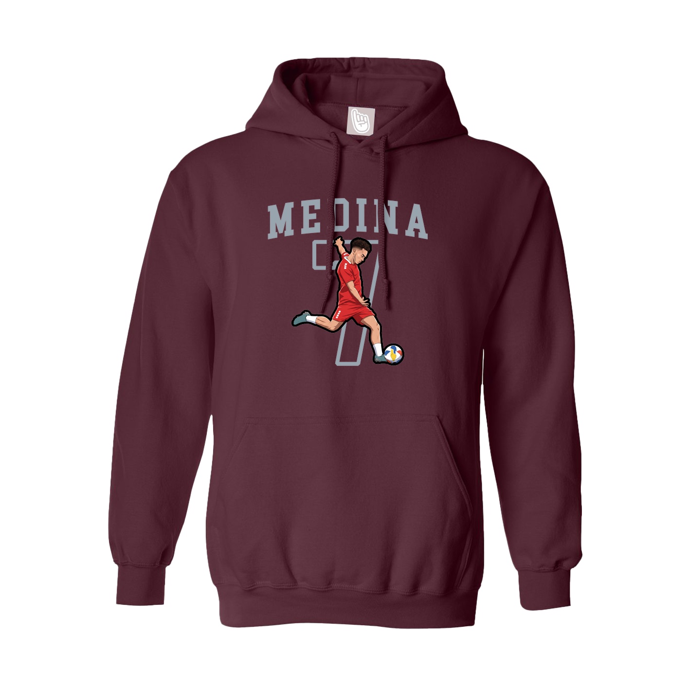 Youth Hoodie — Shirsey in Maroon