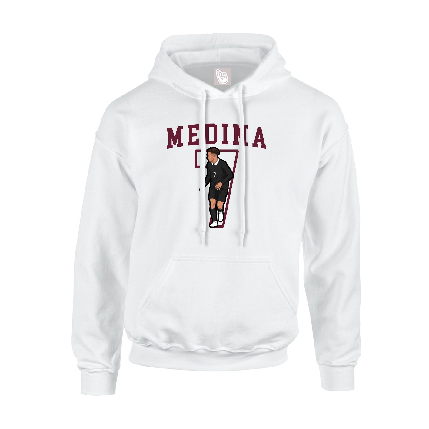 Youth Hoodie — Shirsey in White