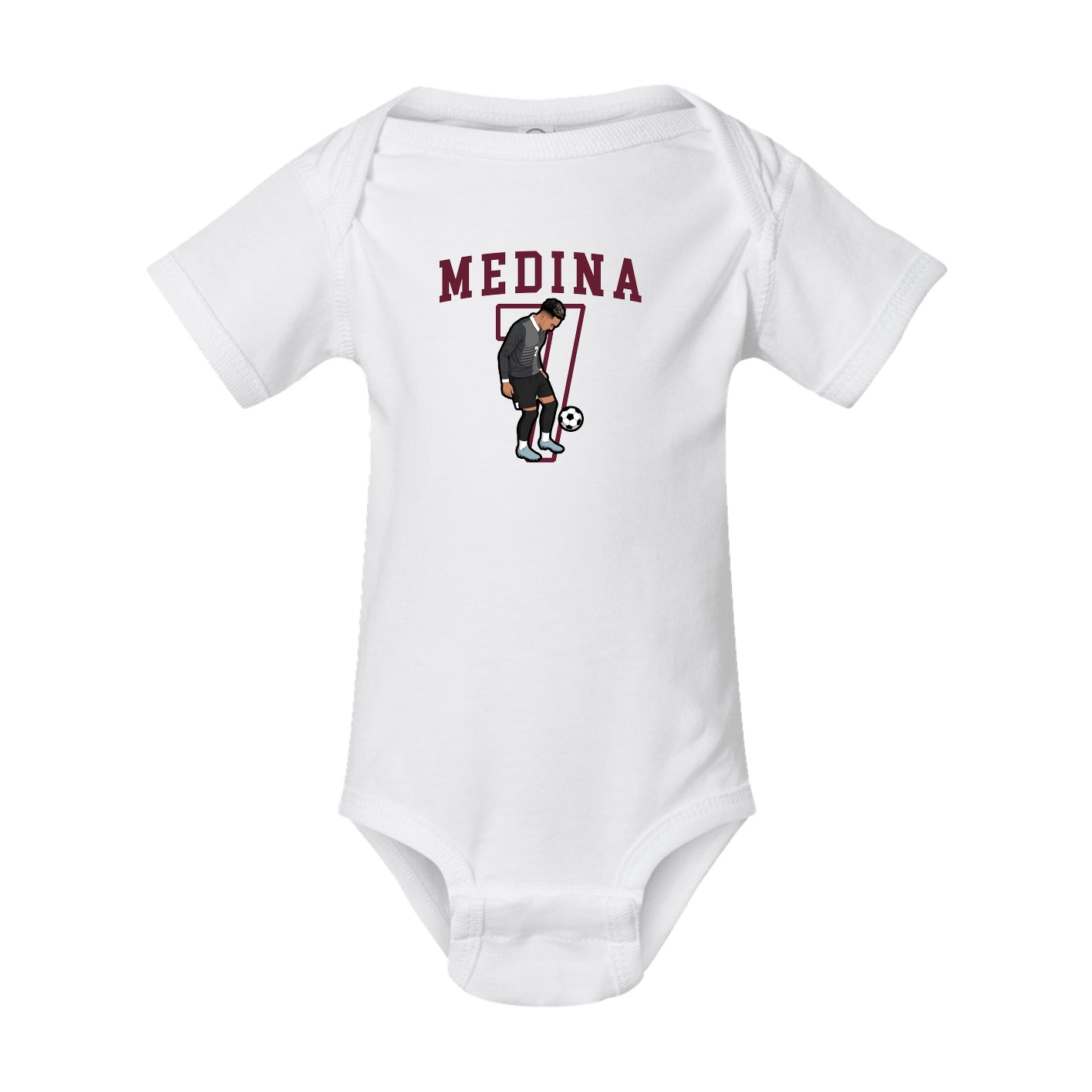 Baby Onesie — Shirsey in White