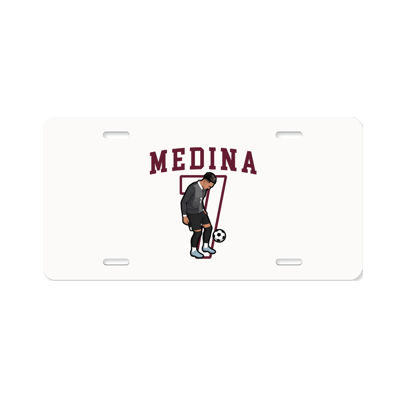 License Plate — Shirsey in Classic