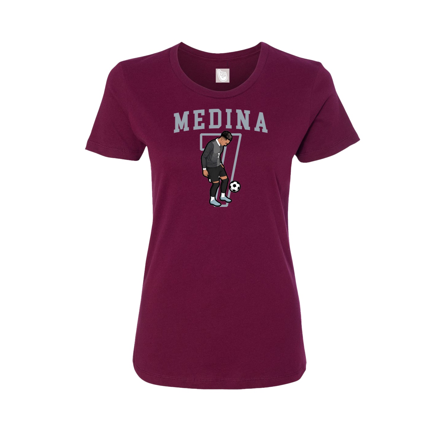 Womens Tee — Shirsey in Maroon