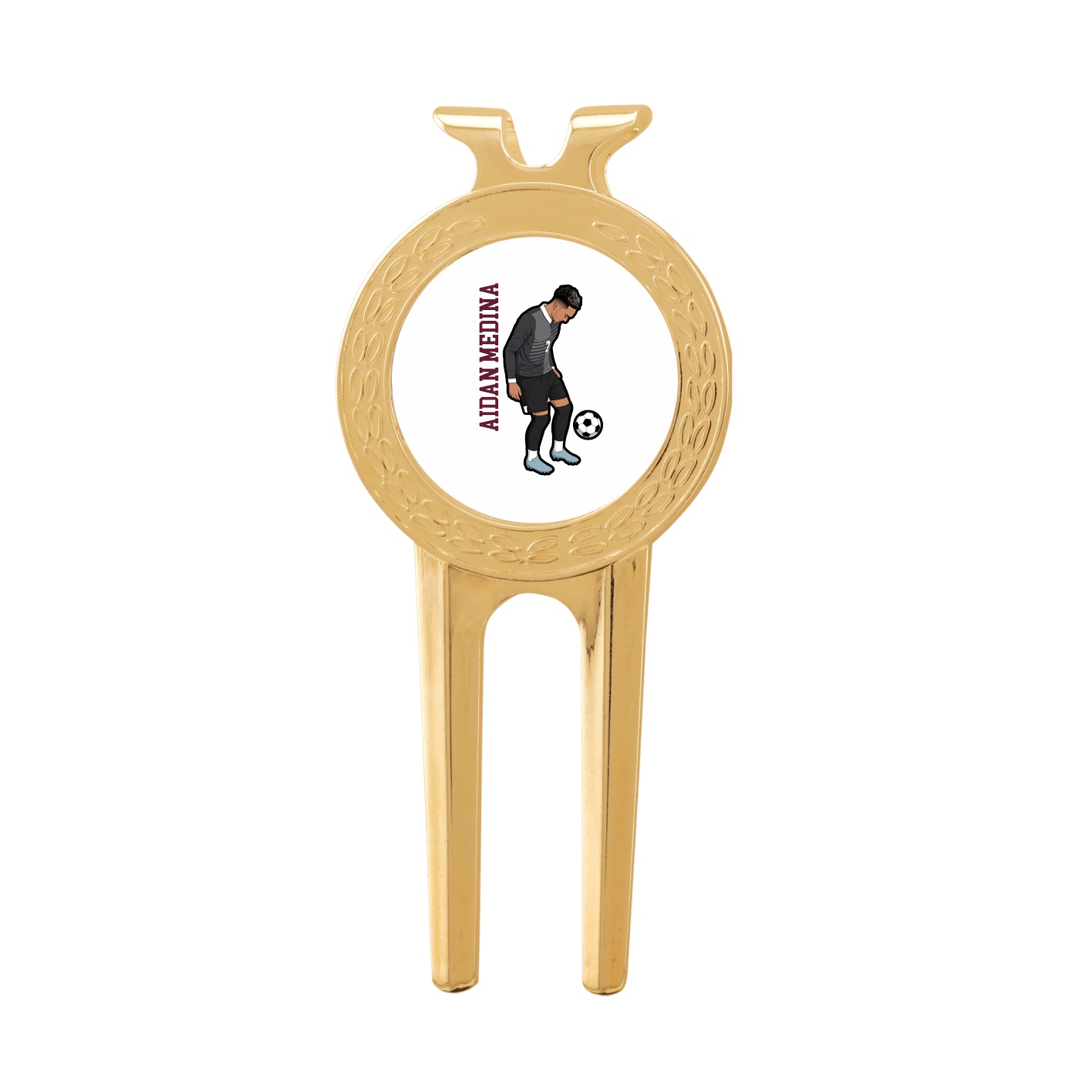 Divot Tool with Ball Marker — Name Vertical in Classic