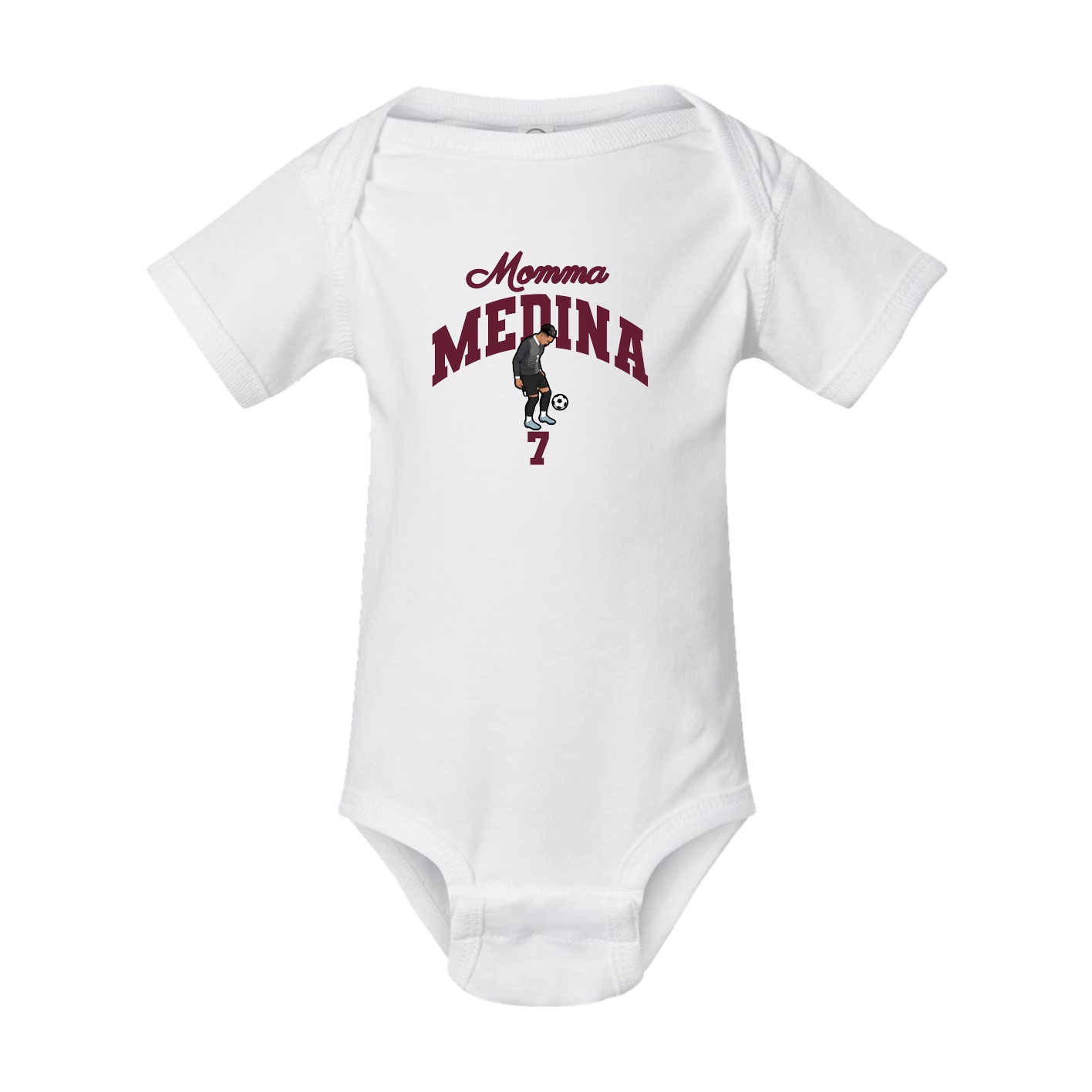 Baby Onesie — Mothers Day Arch in White