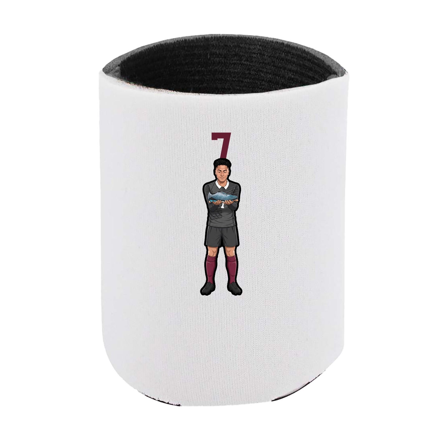 Can Holder — Number Top in White