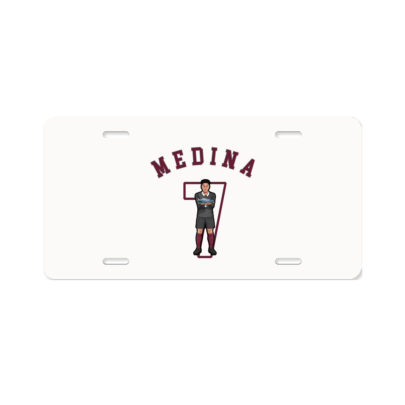 License Plate — Shirsey Arch in Classic