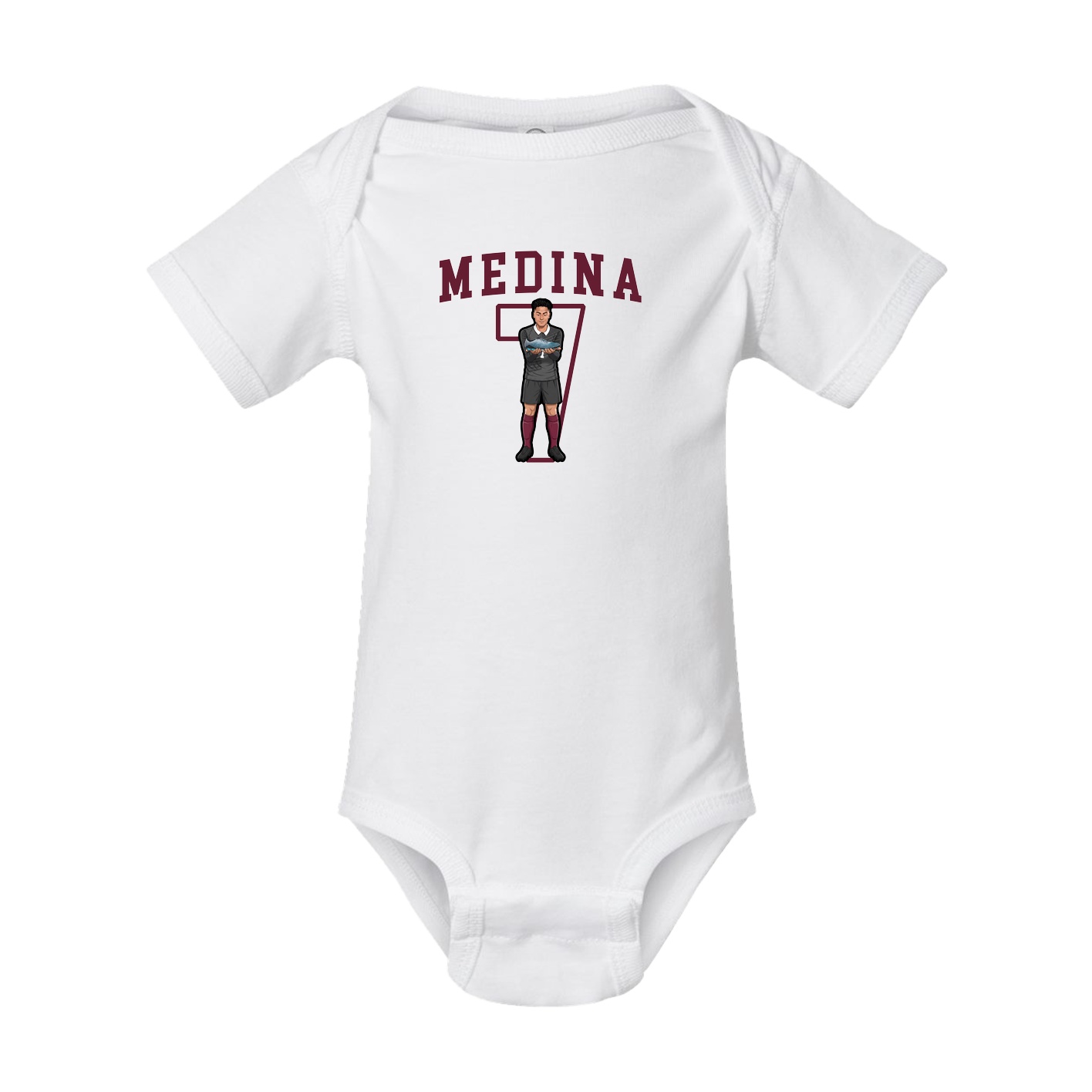 Baby Onesie — Shirsey in White