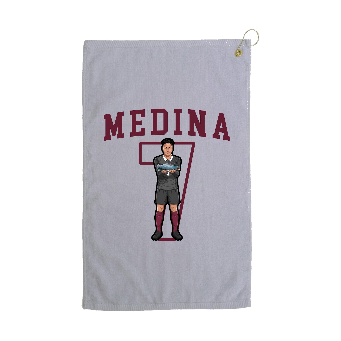 Golf Towel — Shirsey in Grey