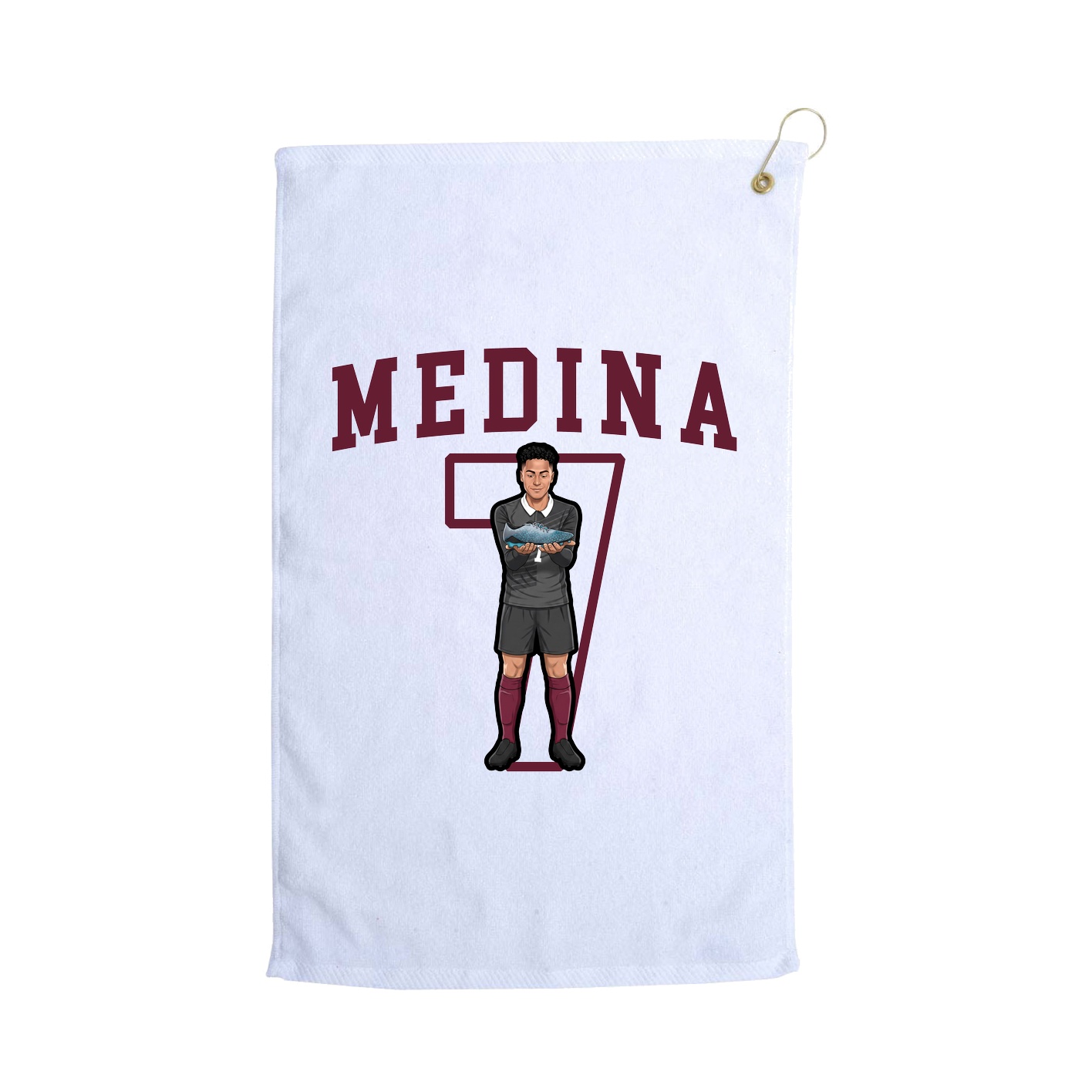 Golf Towel — Shirsey in White