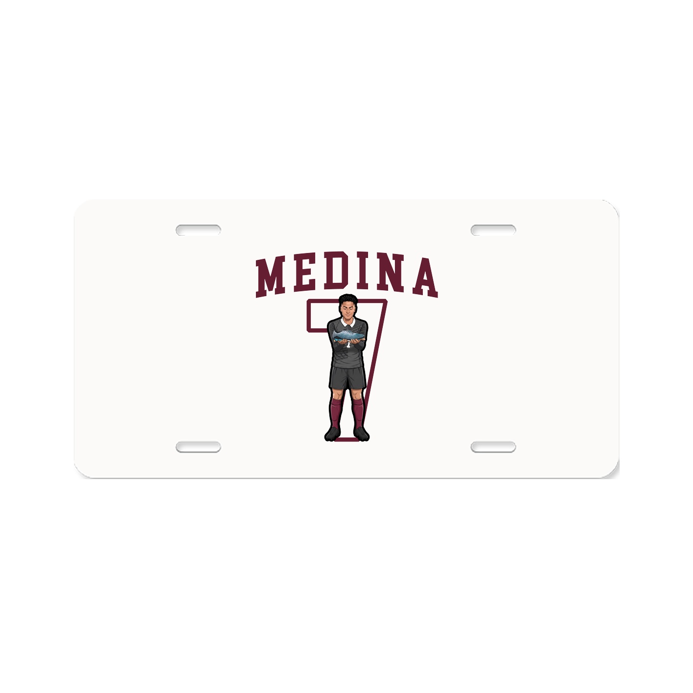 License Plate — Shirsey in Classic