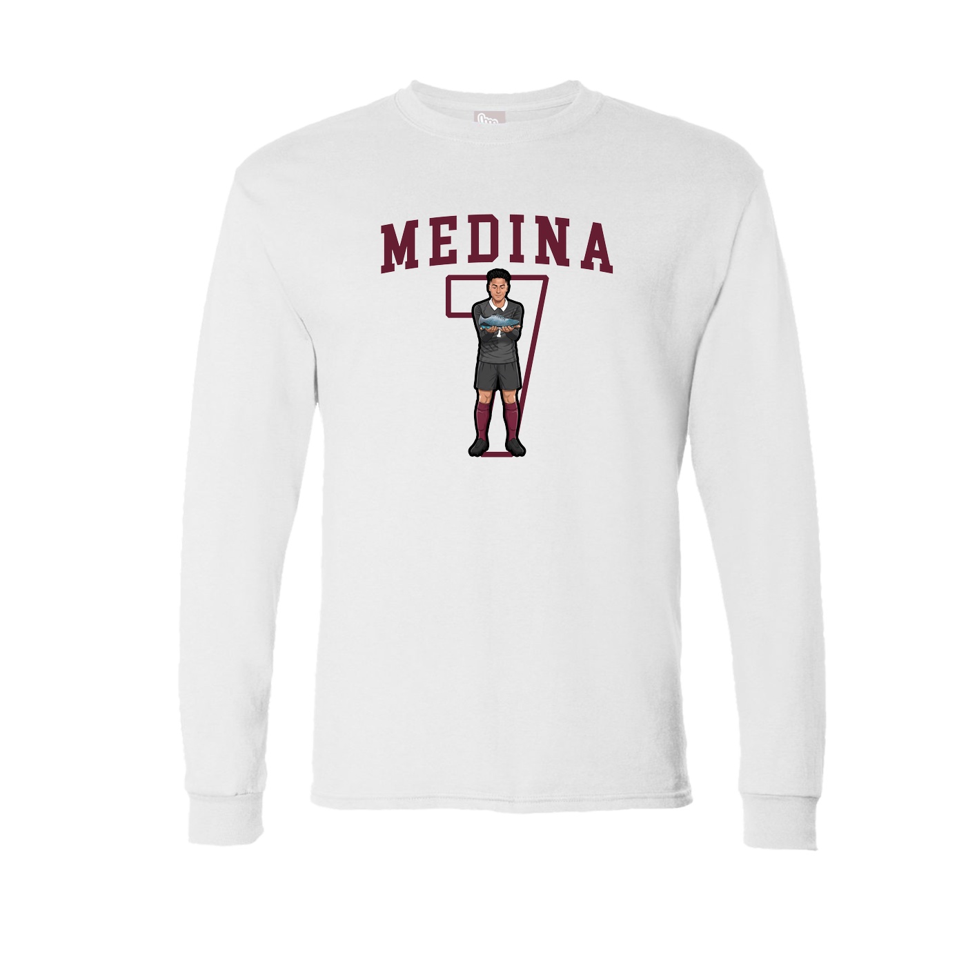 Long Sleeve Tee — Shirsey in White