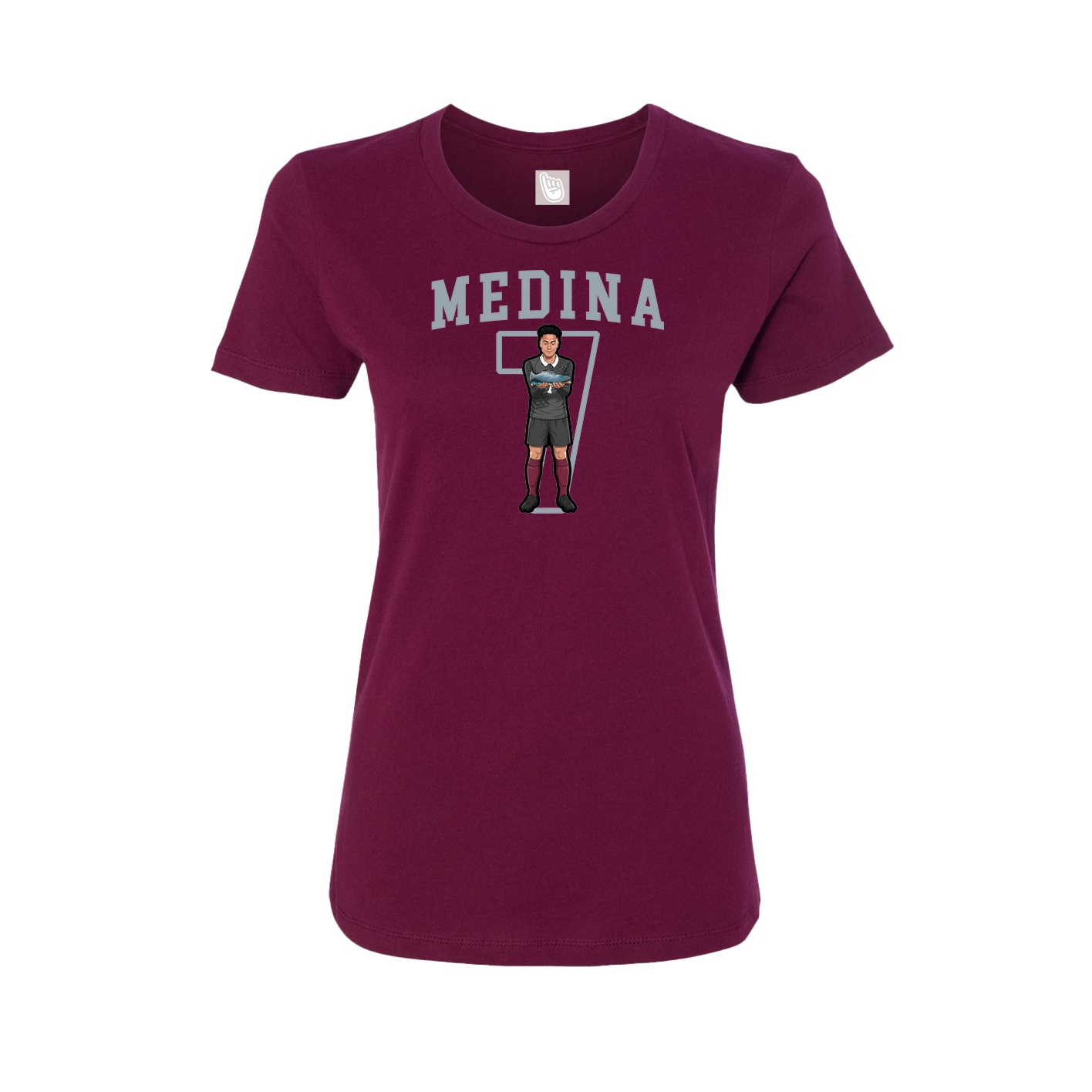 Womens Tee — Shirsey in Maroon