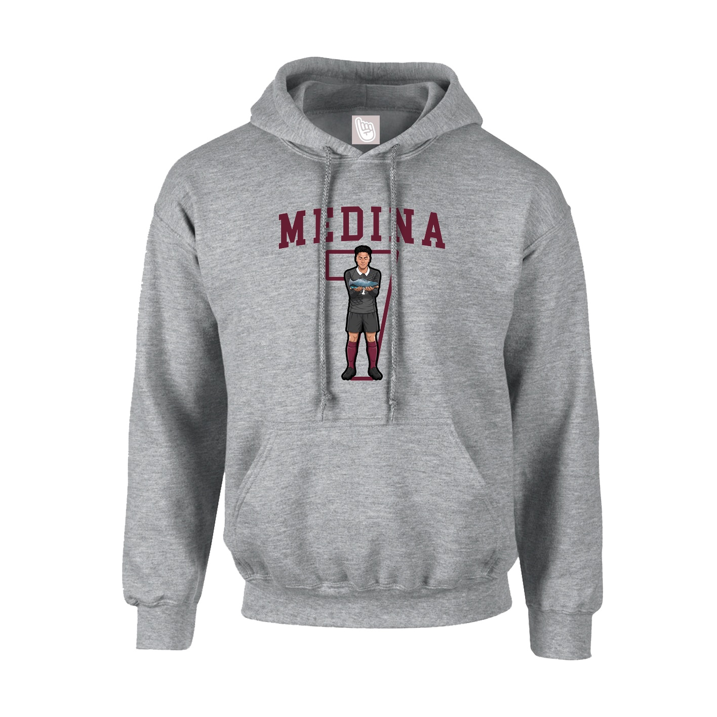 Youth Hoodie — Shirsey in Grey