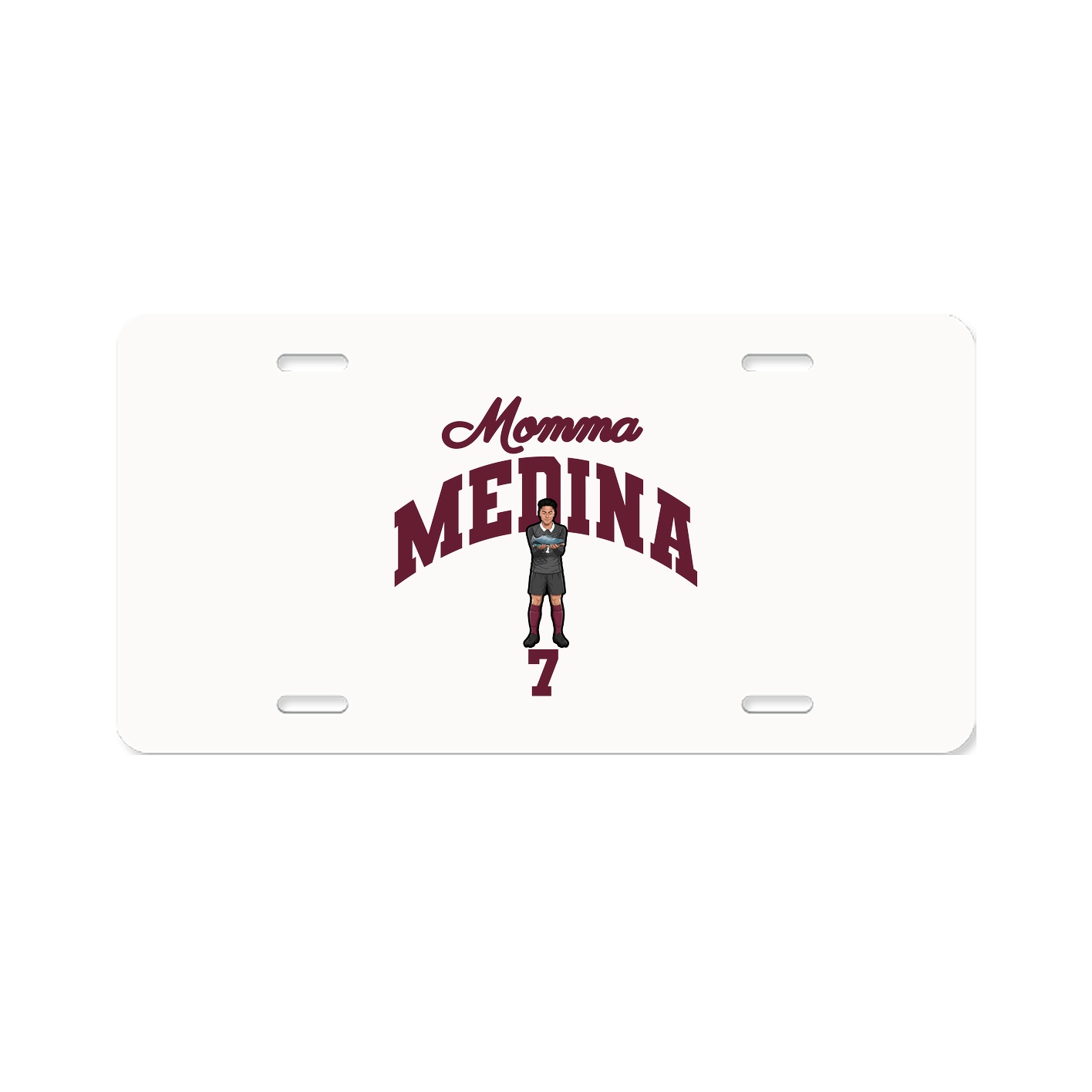License Plate — Mothers Day Arch in Classic