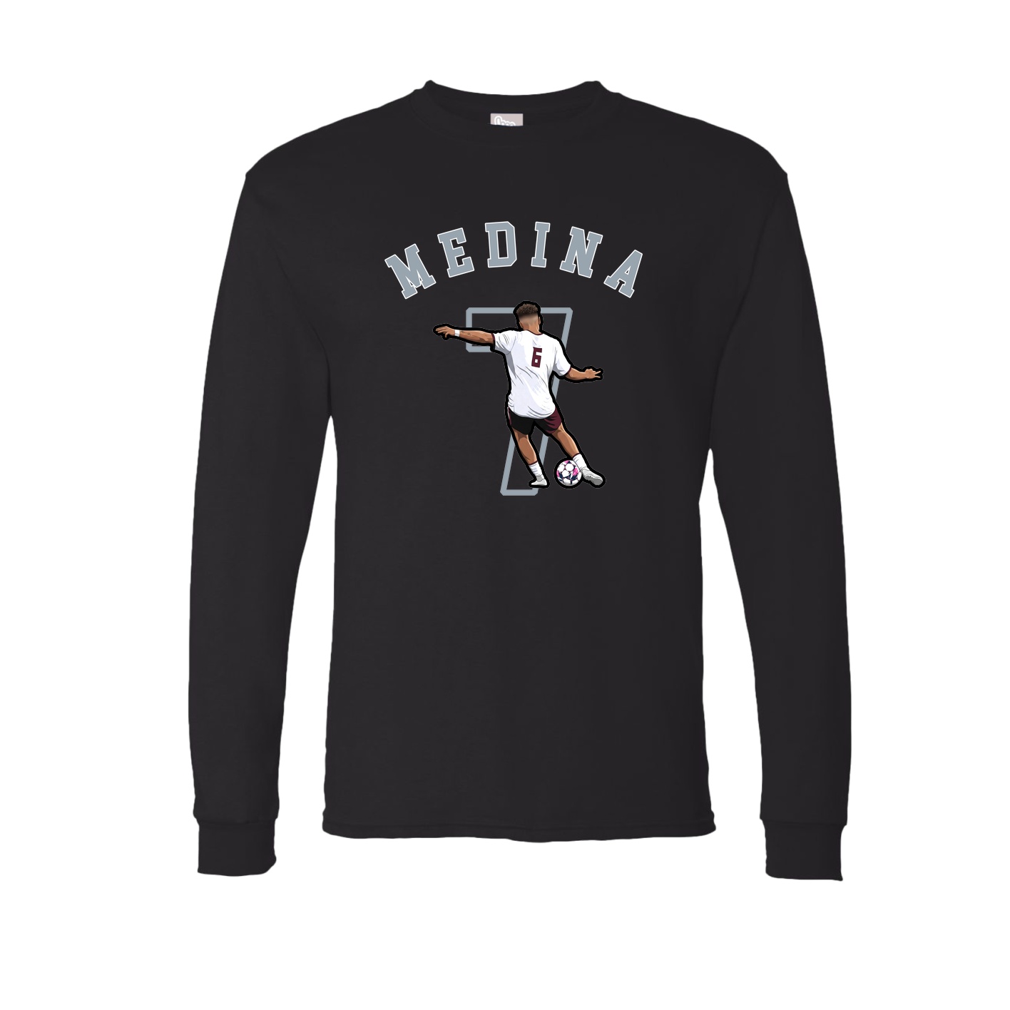 Long Sleeve Tee — Shirsey Arch in Black