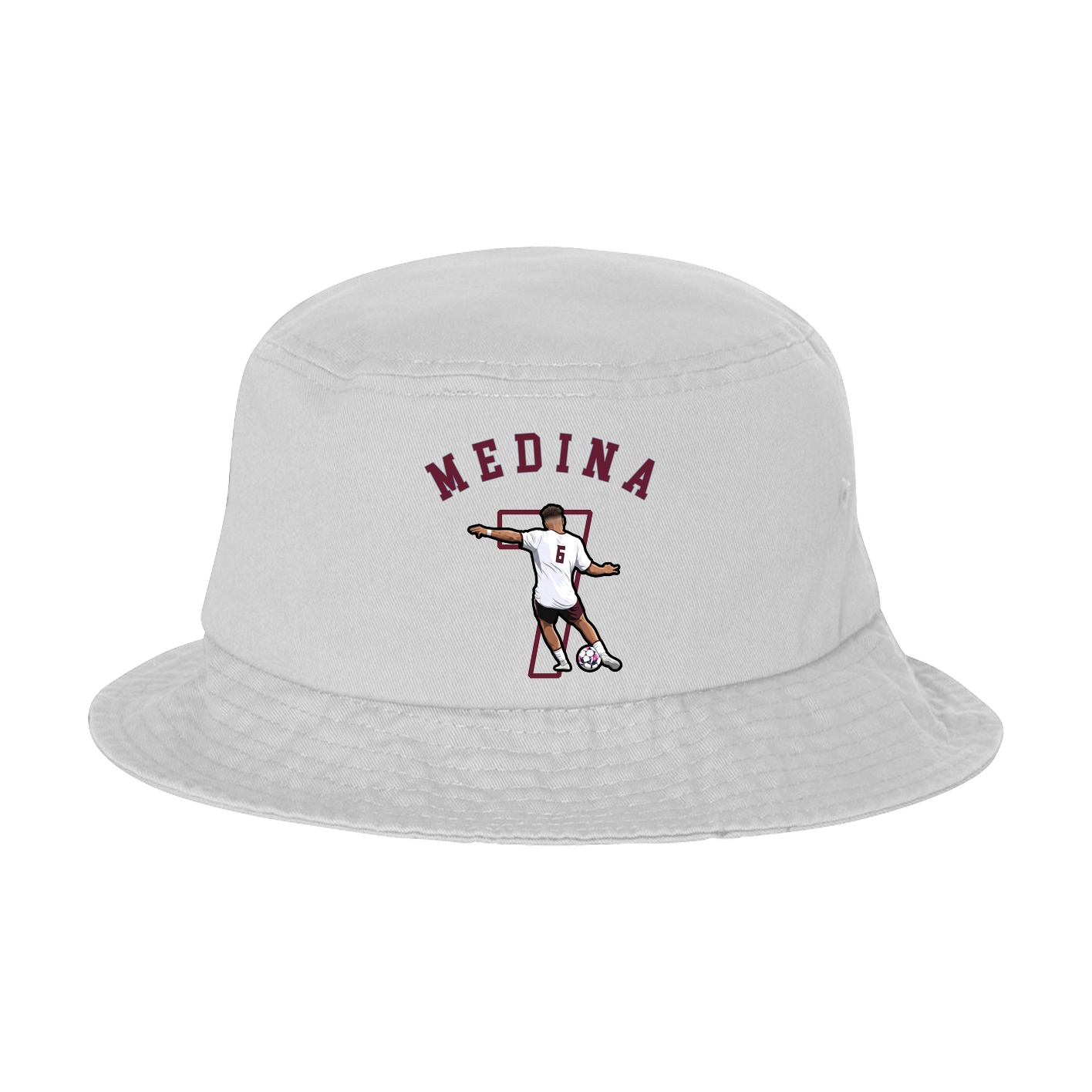 Bucket Cap — Shirsey Arch in White