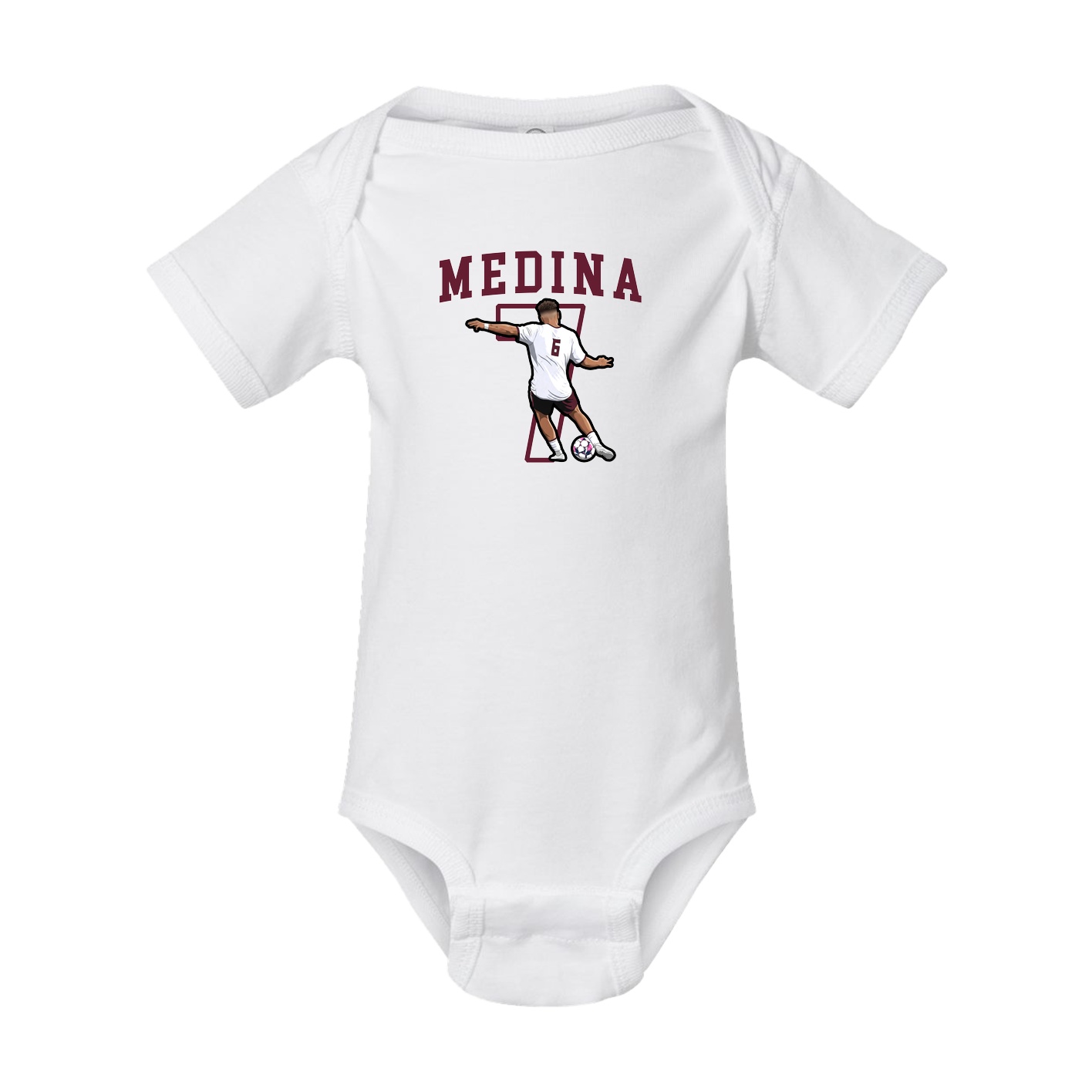 Baby Onesie — Shirsey in White