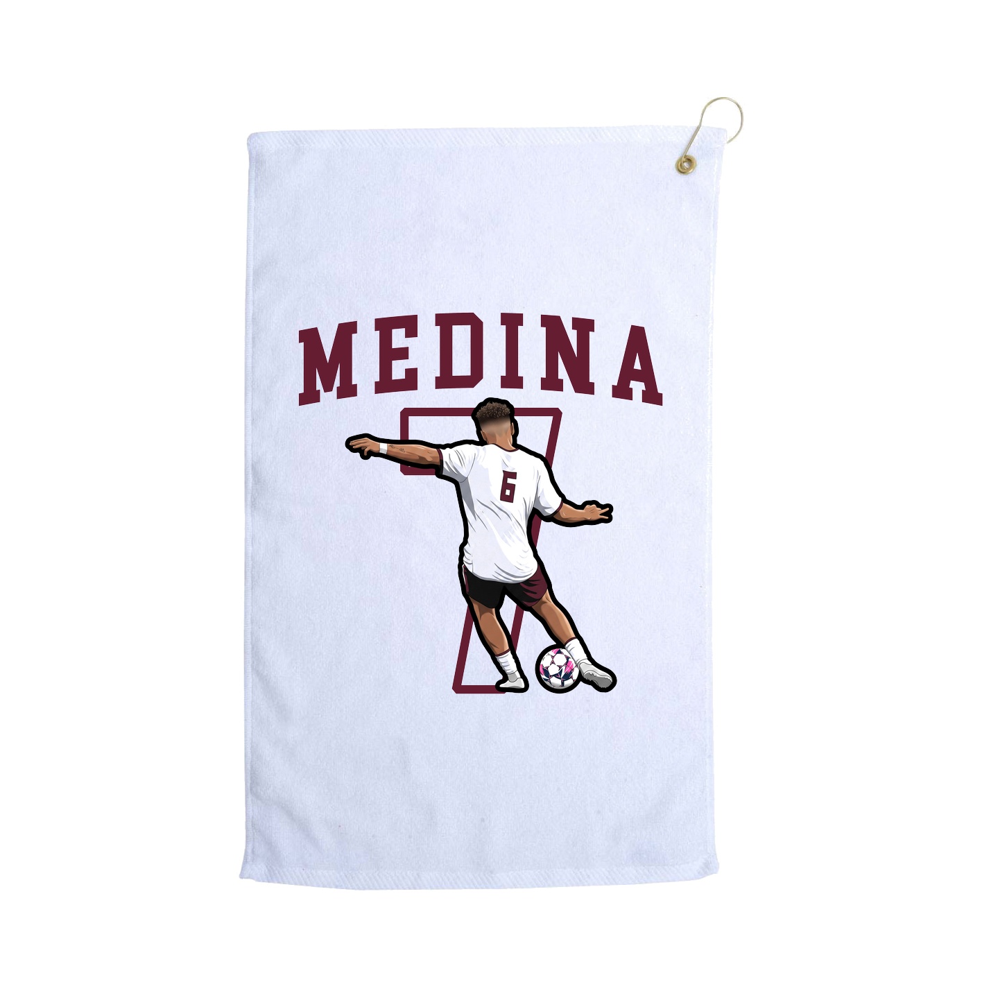 Golf Towel — Shirsey in White