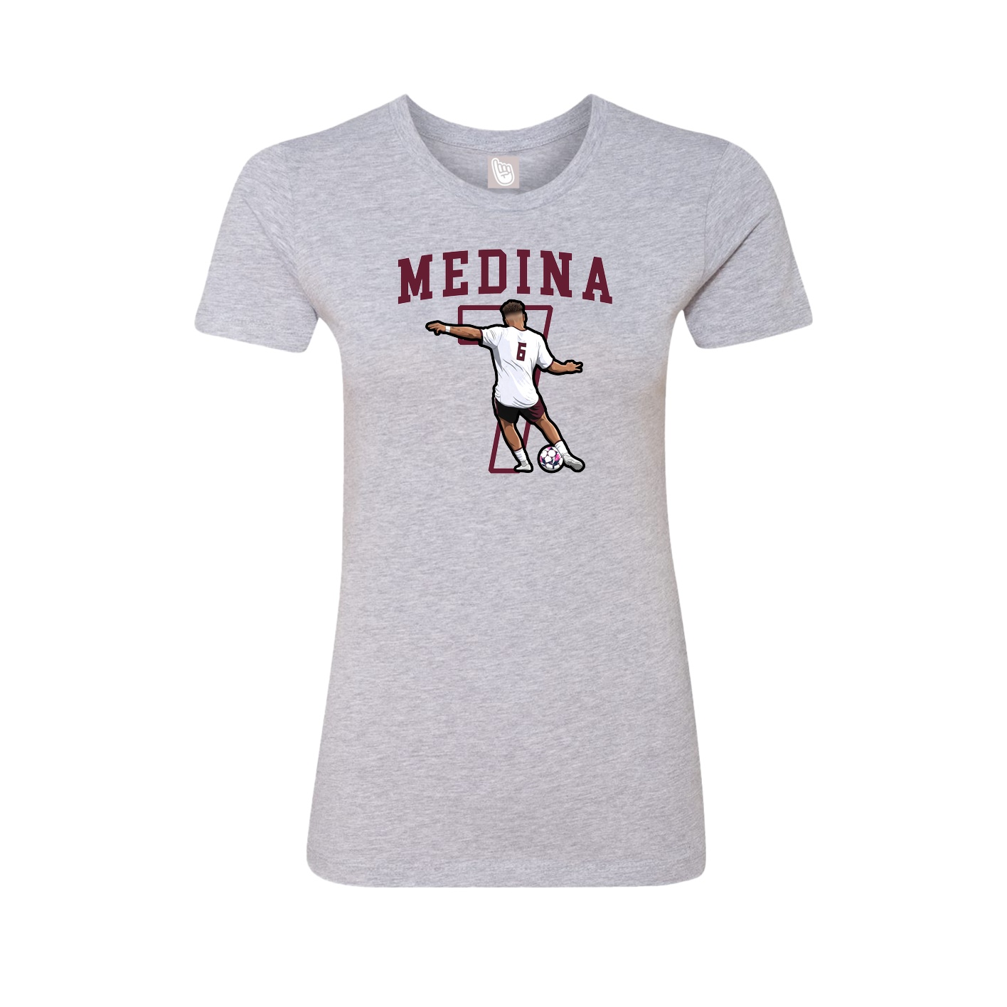Womens Tee — Shirsey in Grey