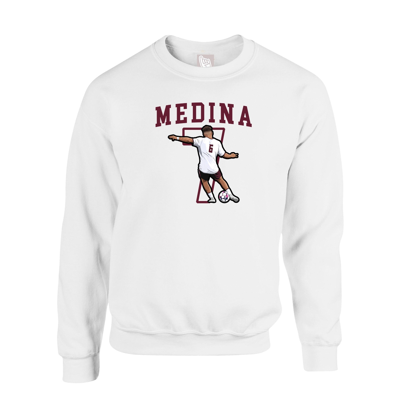 Fleece Crew — Shirsey in White