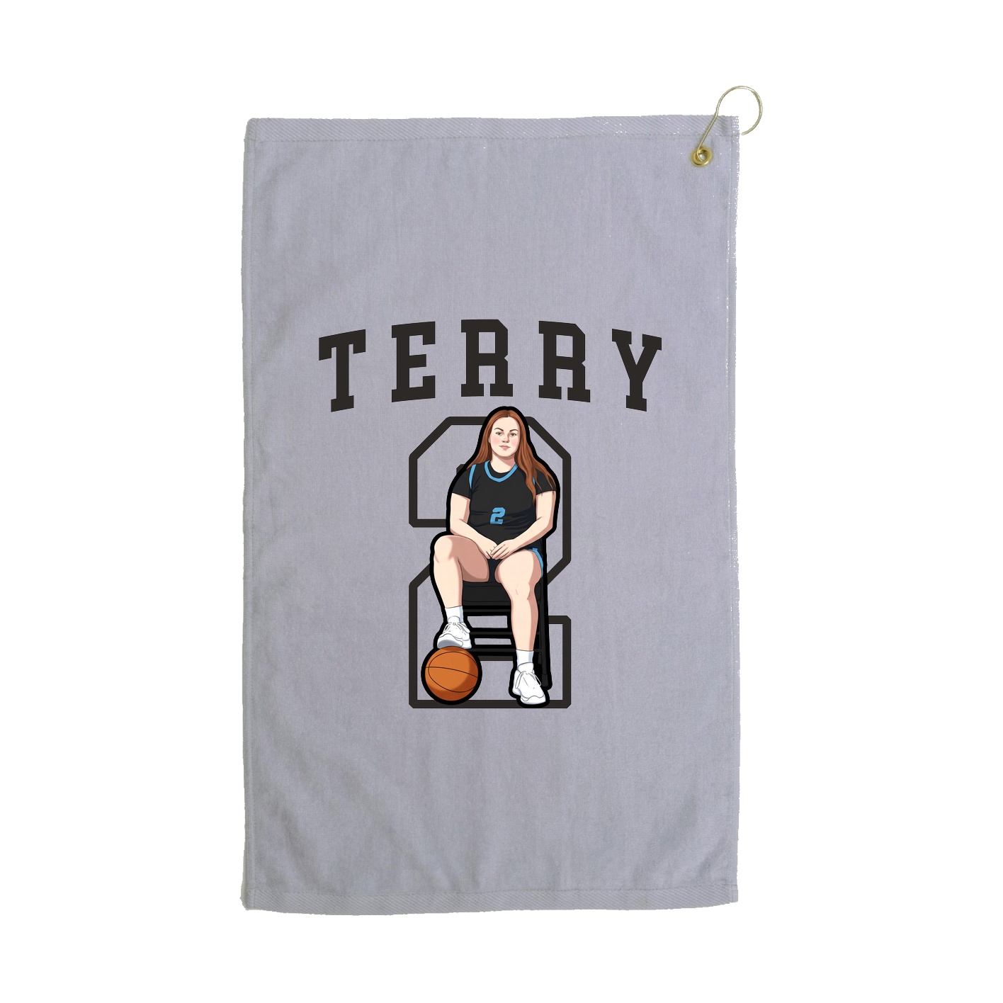 Golf Towel — Shirsey in Grey