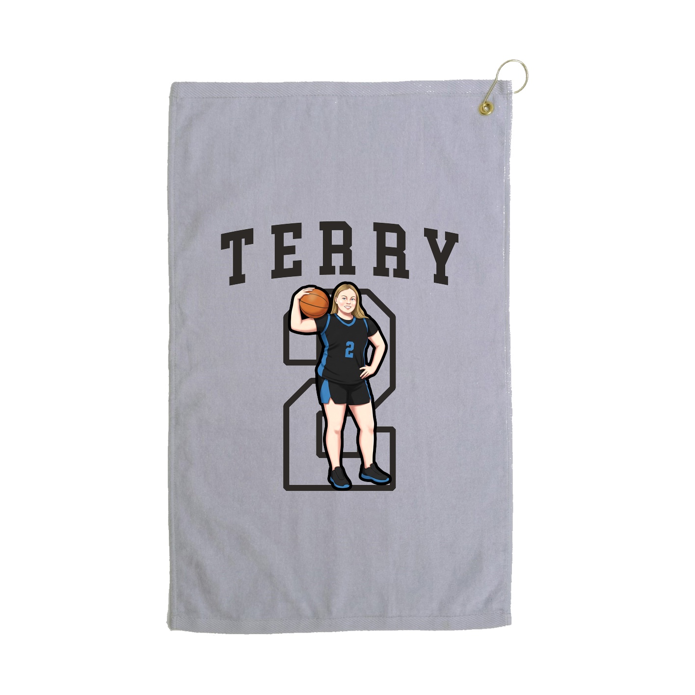 Golf Towel — Shirsey in Grey