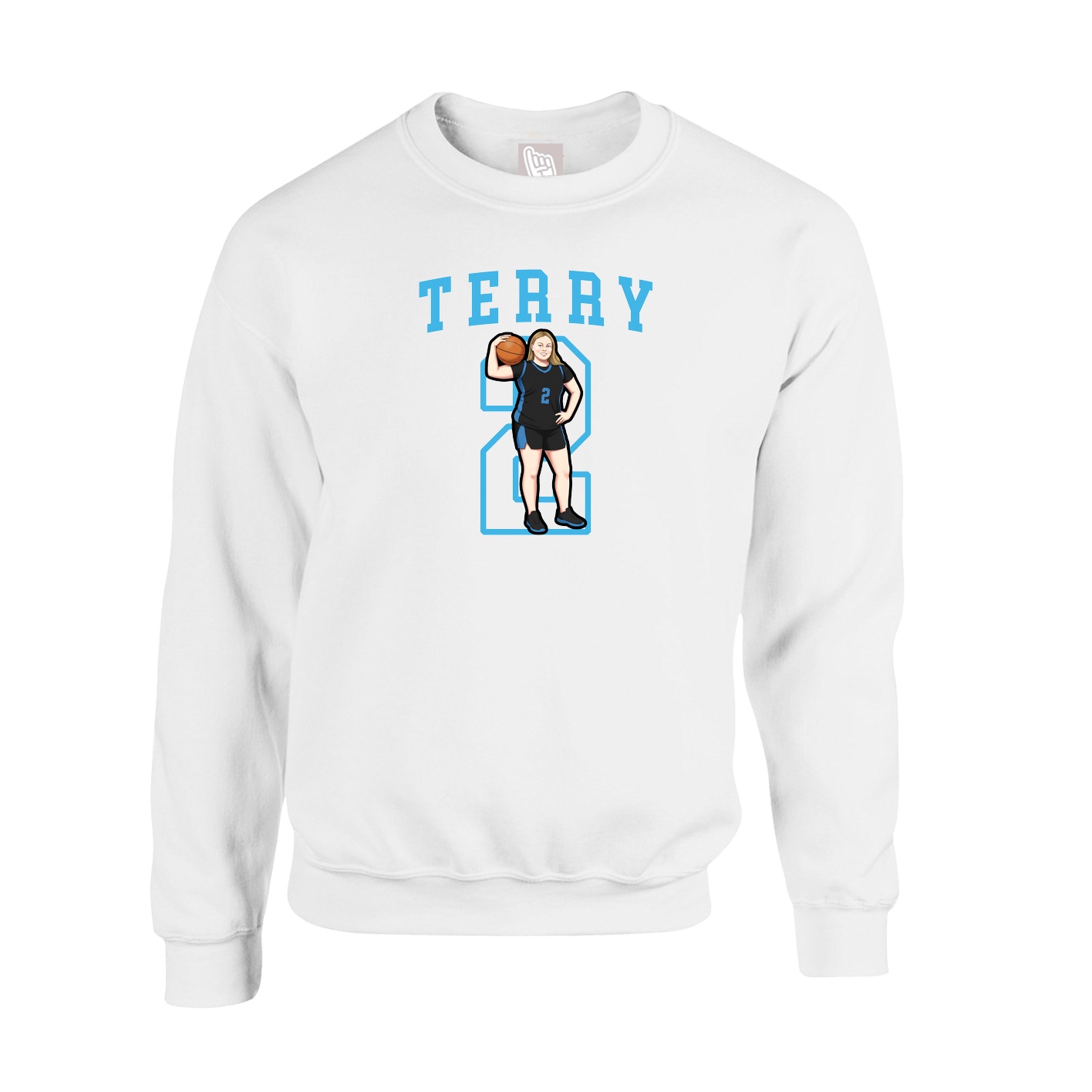 Fleece Crew — Shirsey in White