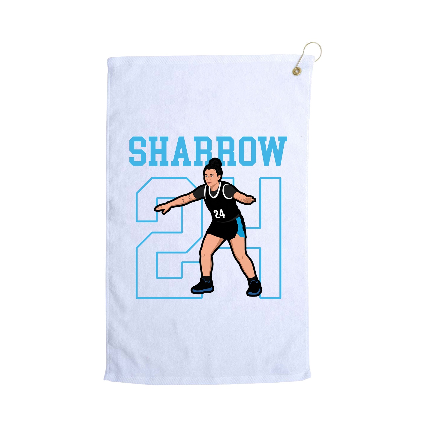 Golf Towel — Shirsey in White