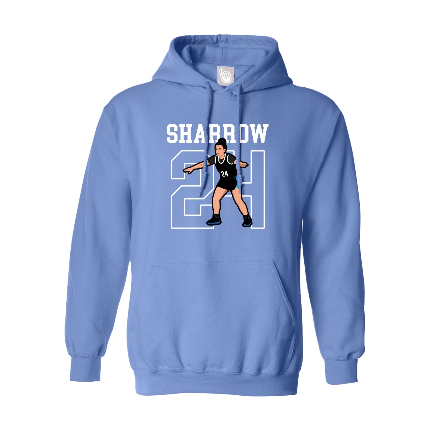 Youth Hoodie — Shirsey in Powder Blue