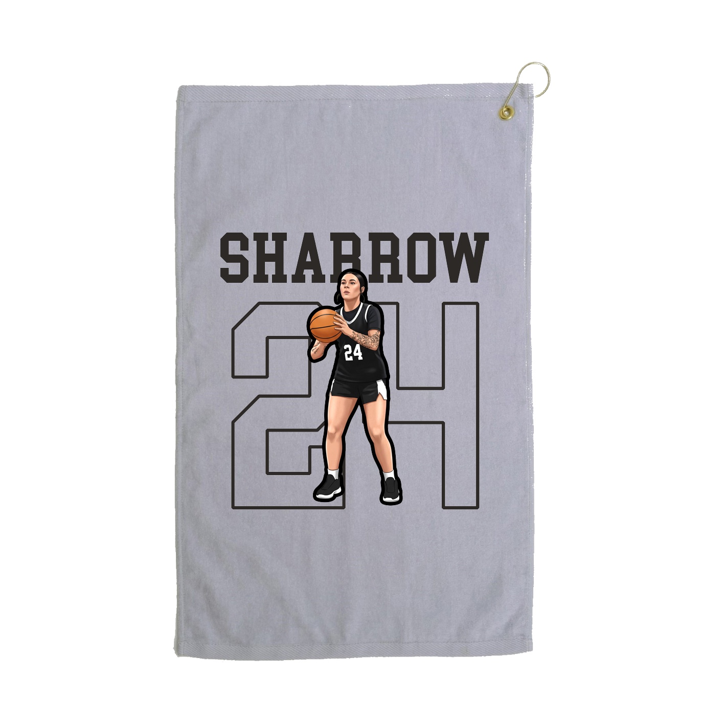 Golf Towel — Shirsey in Grey