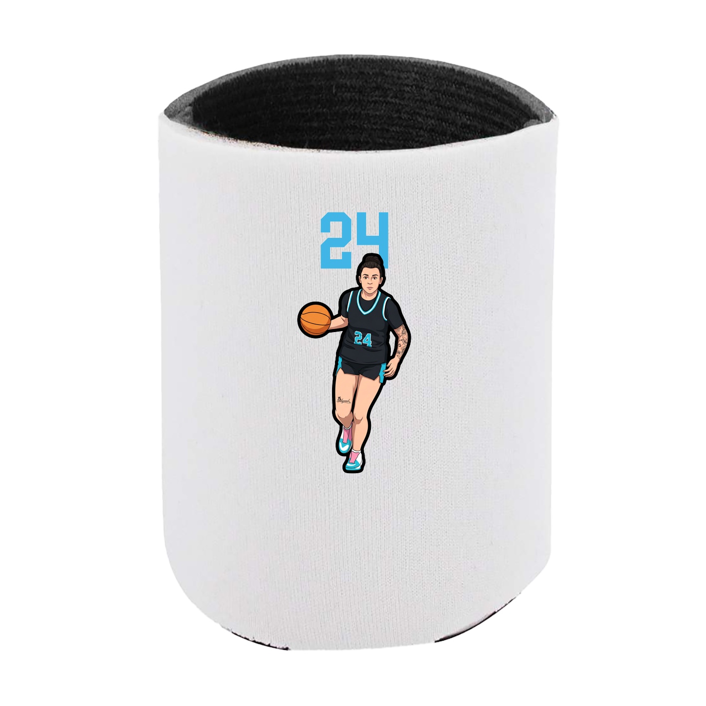 Can Holder — Number Top in White