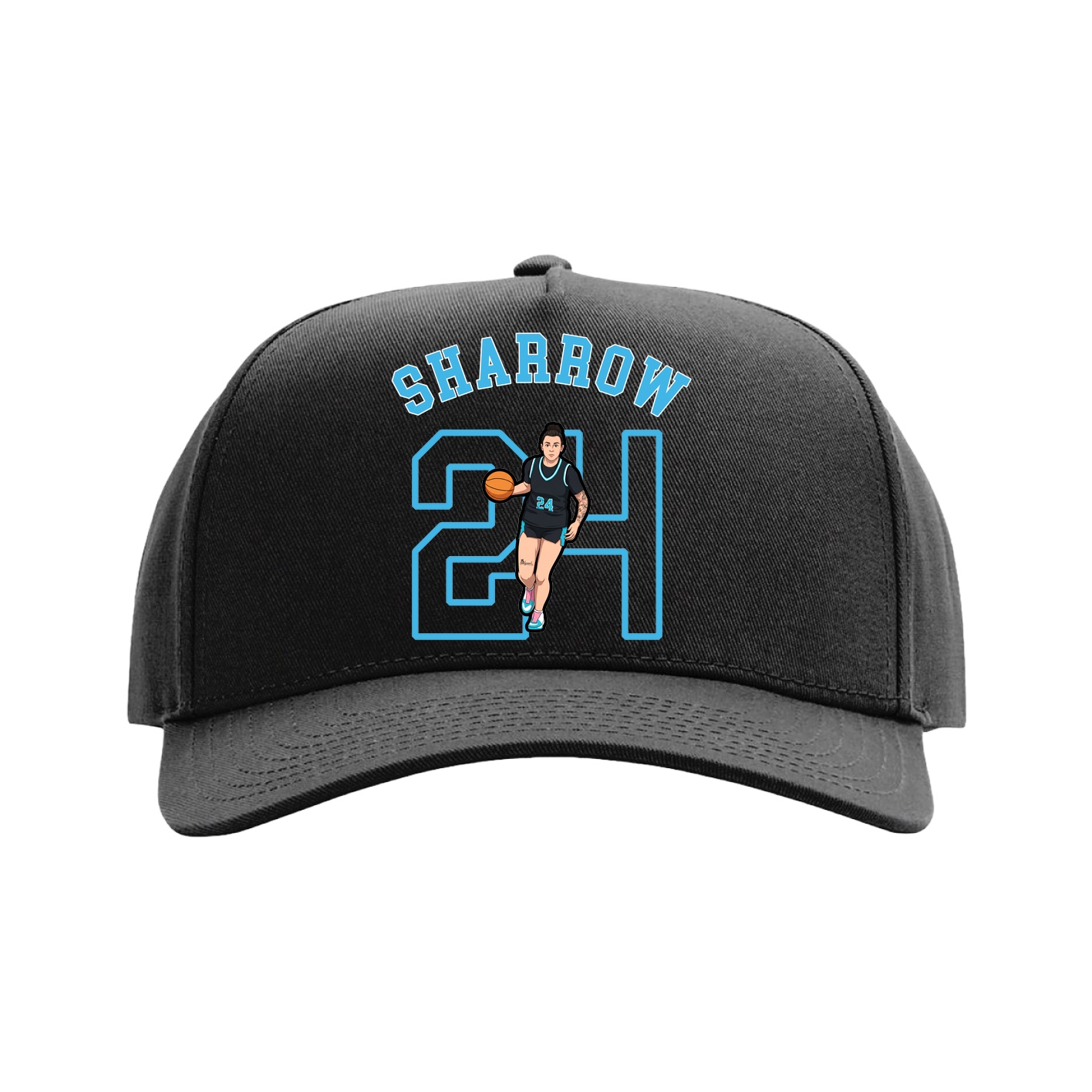 Full Fabric Five-Panel Champ Cap