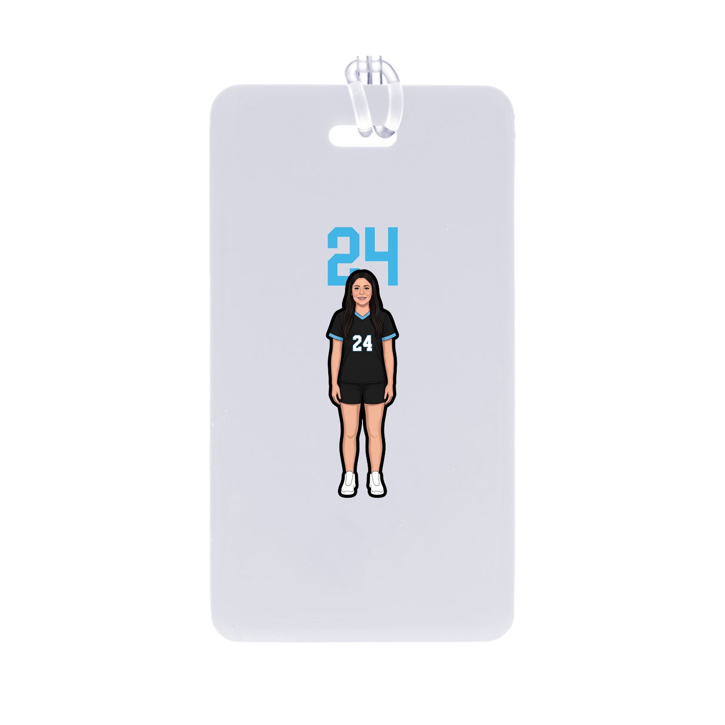 Bag Tag — Number Top in Classic