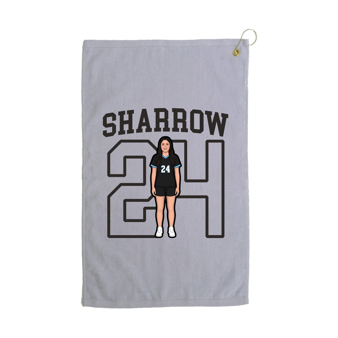 Terry Velour Golf Towel