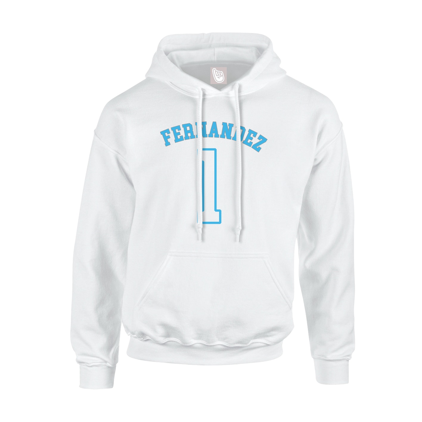 Hoodie — Shirsey Arch in White