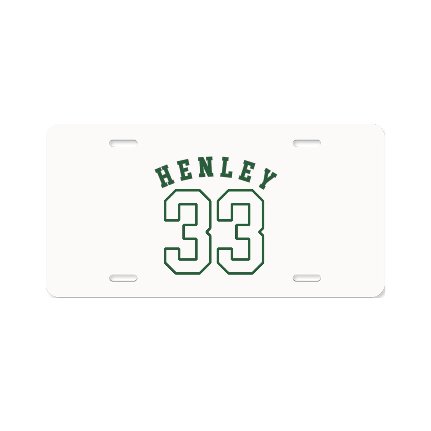 License Plate — Shirsey Arch in Classic