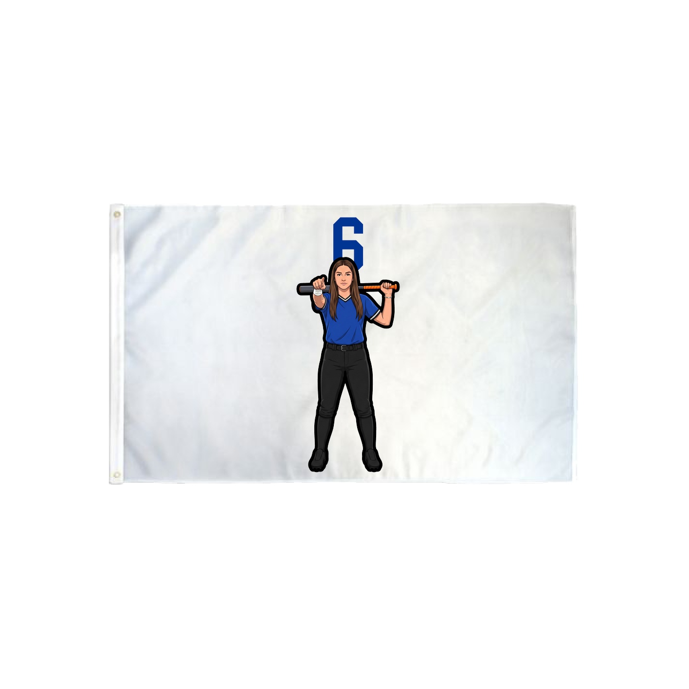 3x5 Flag — Number Top in Classic