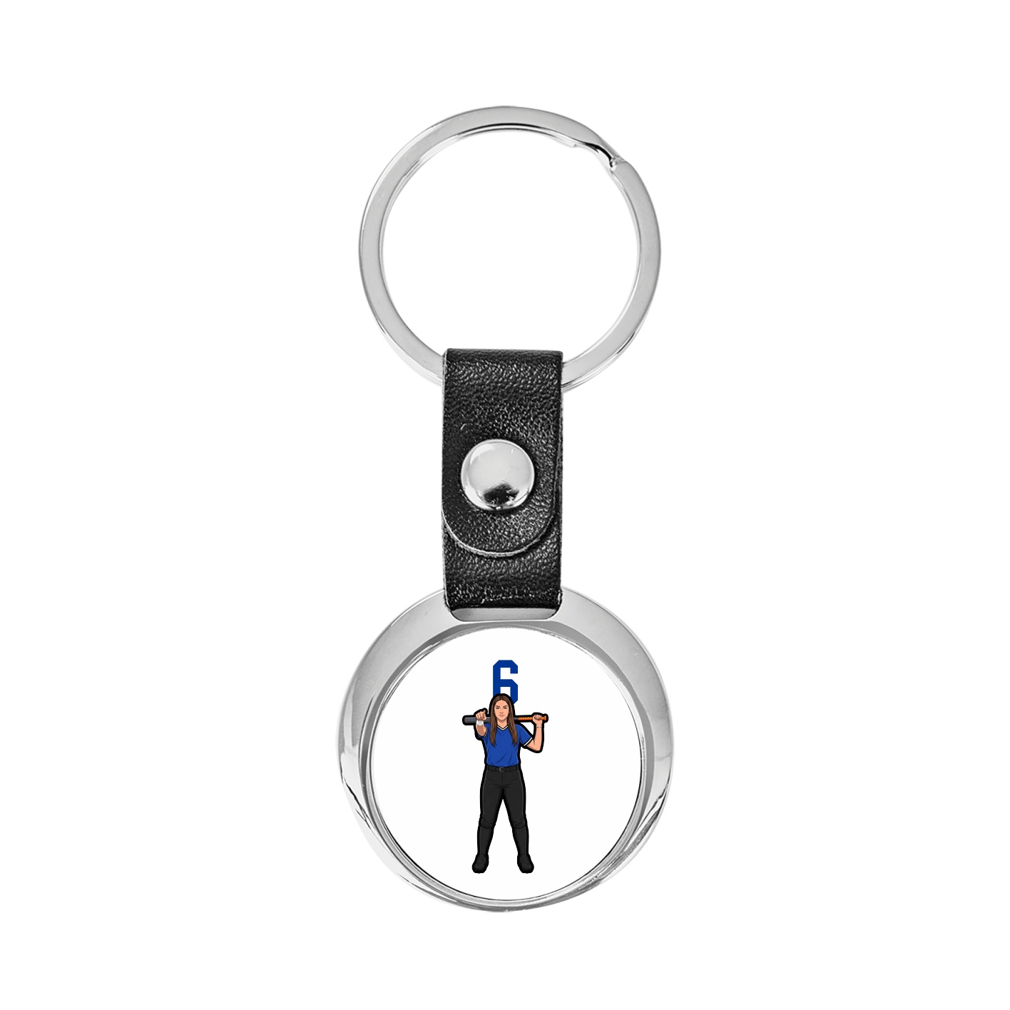 Key Chain — Number Top in Classic
