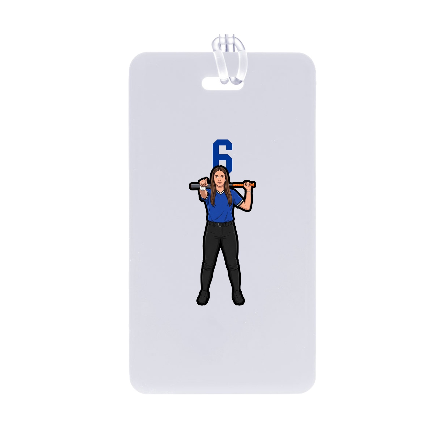 Bag Tag — Number Top in Classic