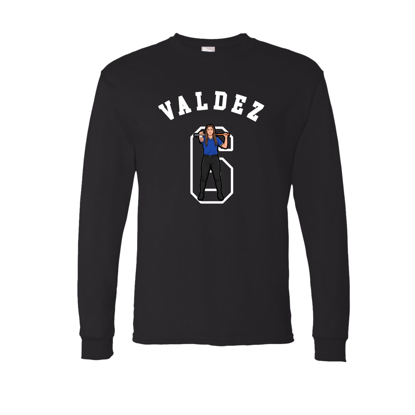 Long Sleeve Tee — Shirsey Arch in Black