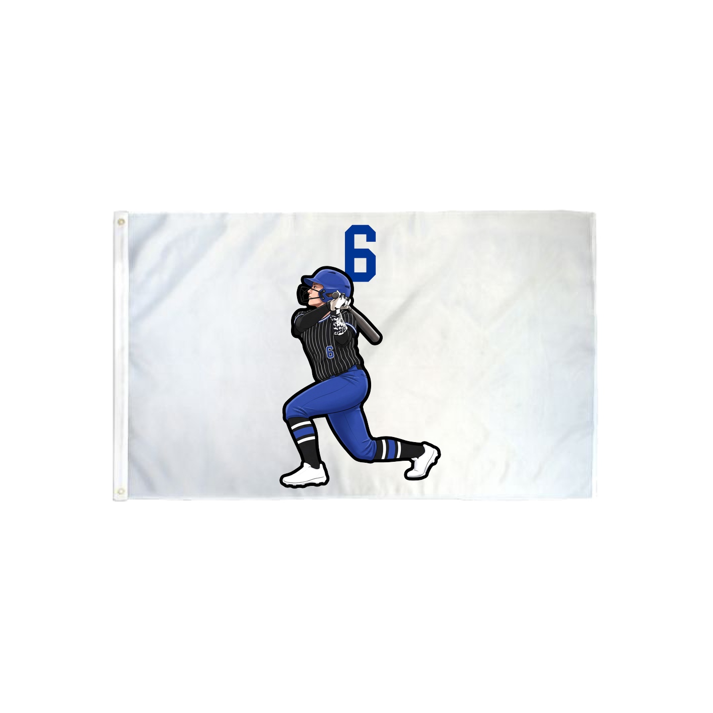 3x5 Flag — Number Top in Classic