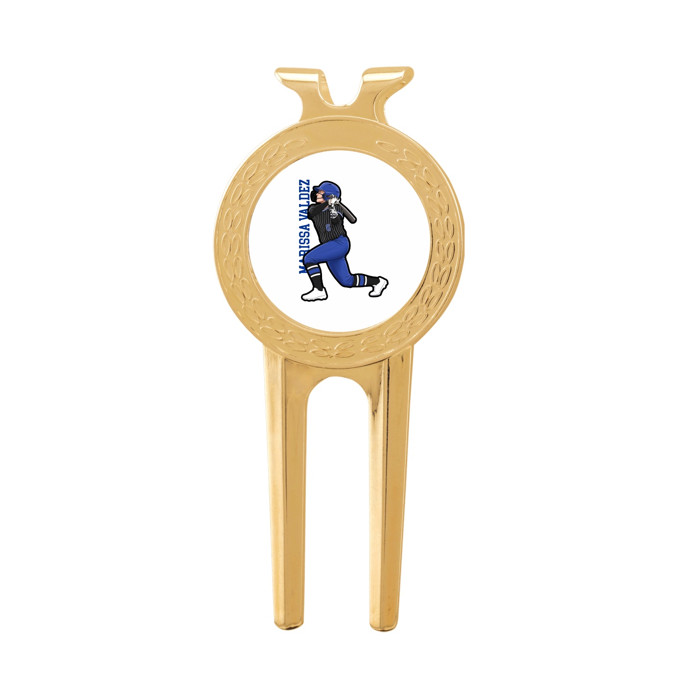 Divot Tool with Ball Marker — Name Vertical in Classic