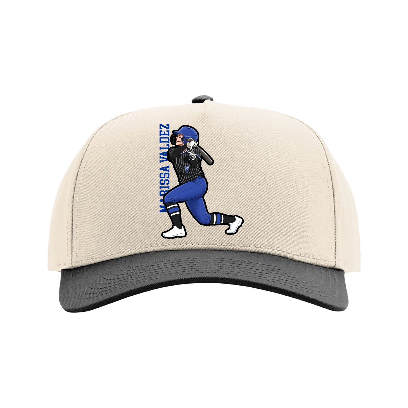 Full Fabric Five-Panel Champ Cap