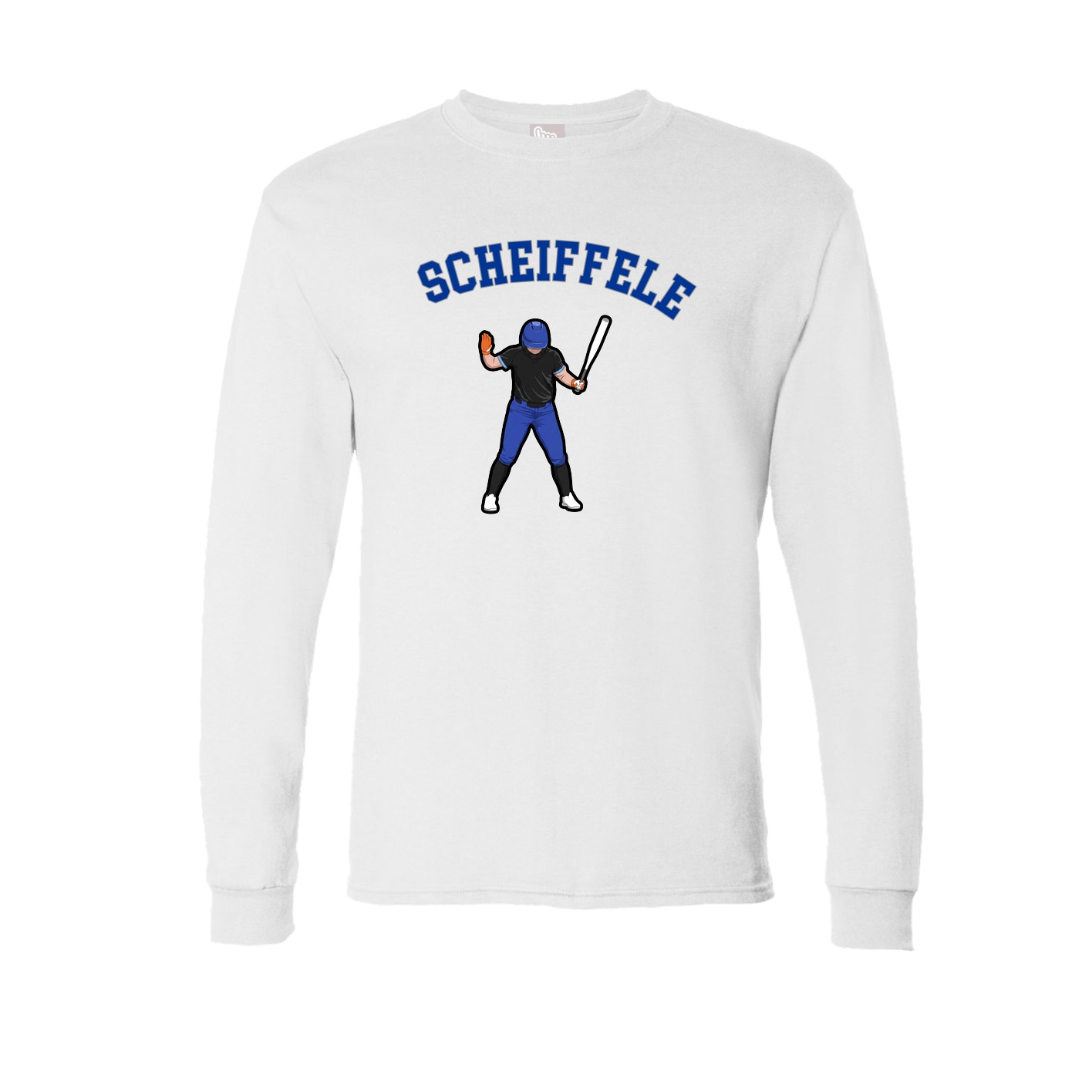 Long Sleeve Tee — Shirsey Arch in White