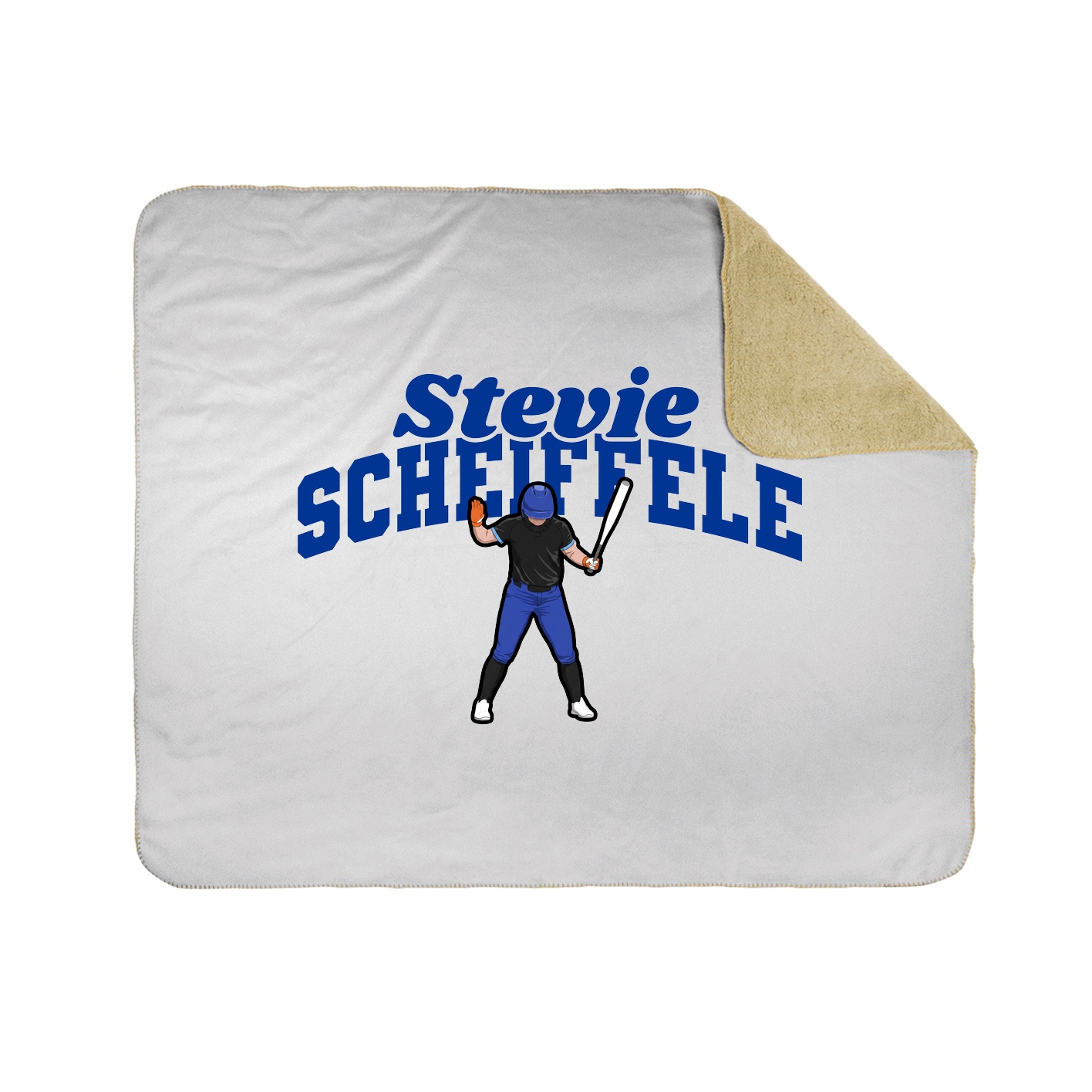 Throw Blanket — Signature Arch in White