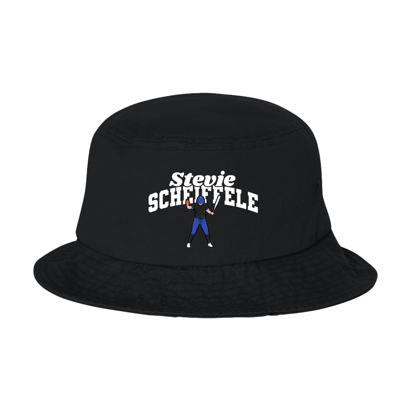 Bucket Cap — Signature Arch in Black