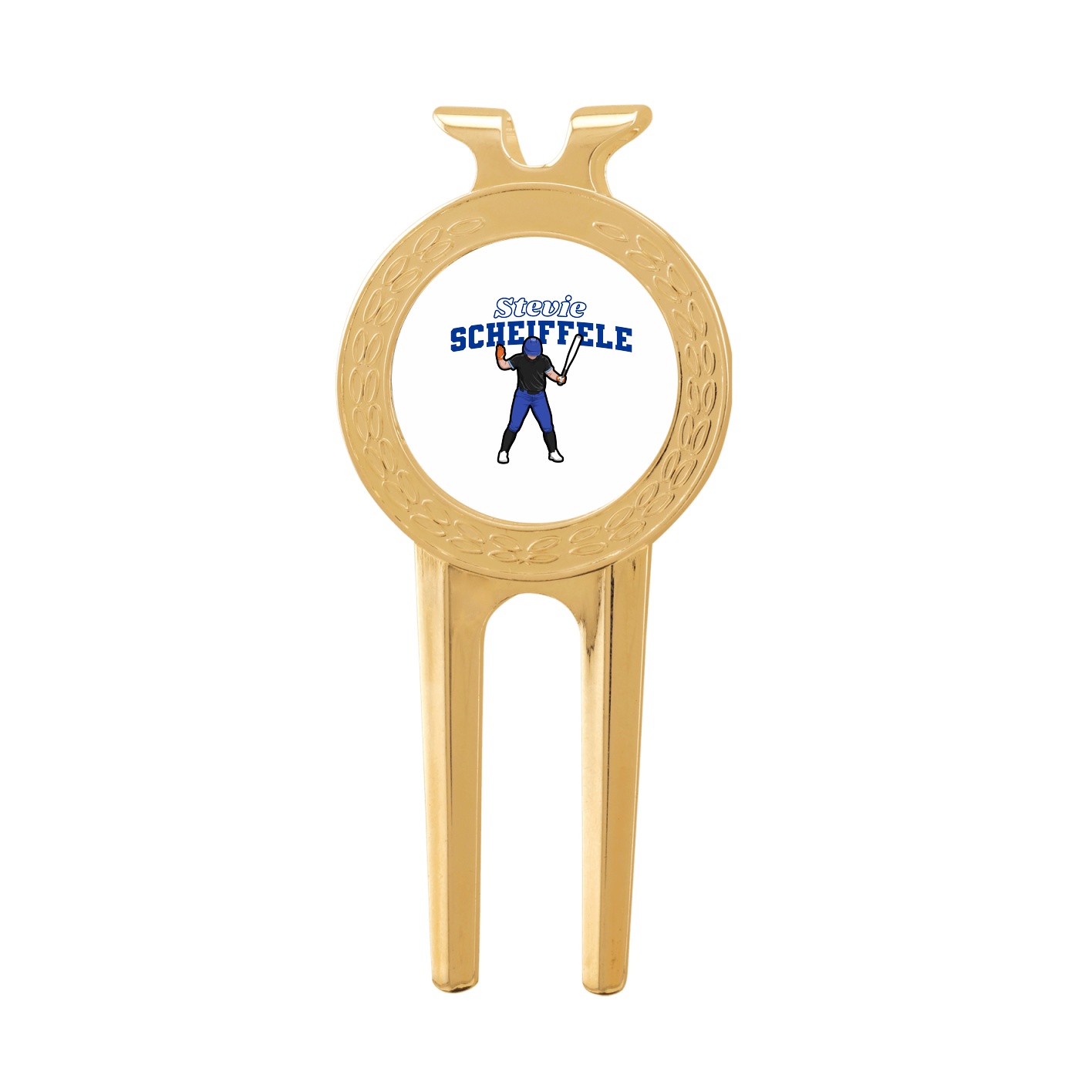 Divot Tool with Ball Marker — Name Arch in Classic