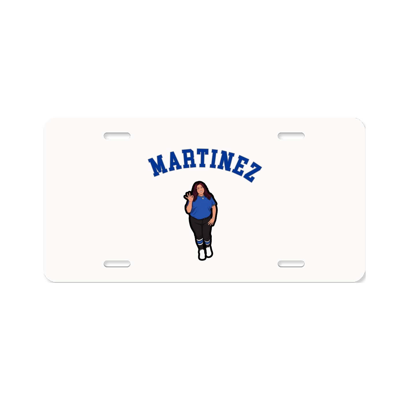 License Plate — Shirsey Arch in Classic