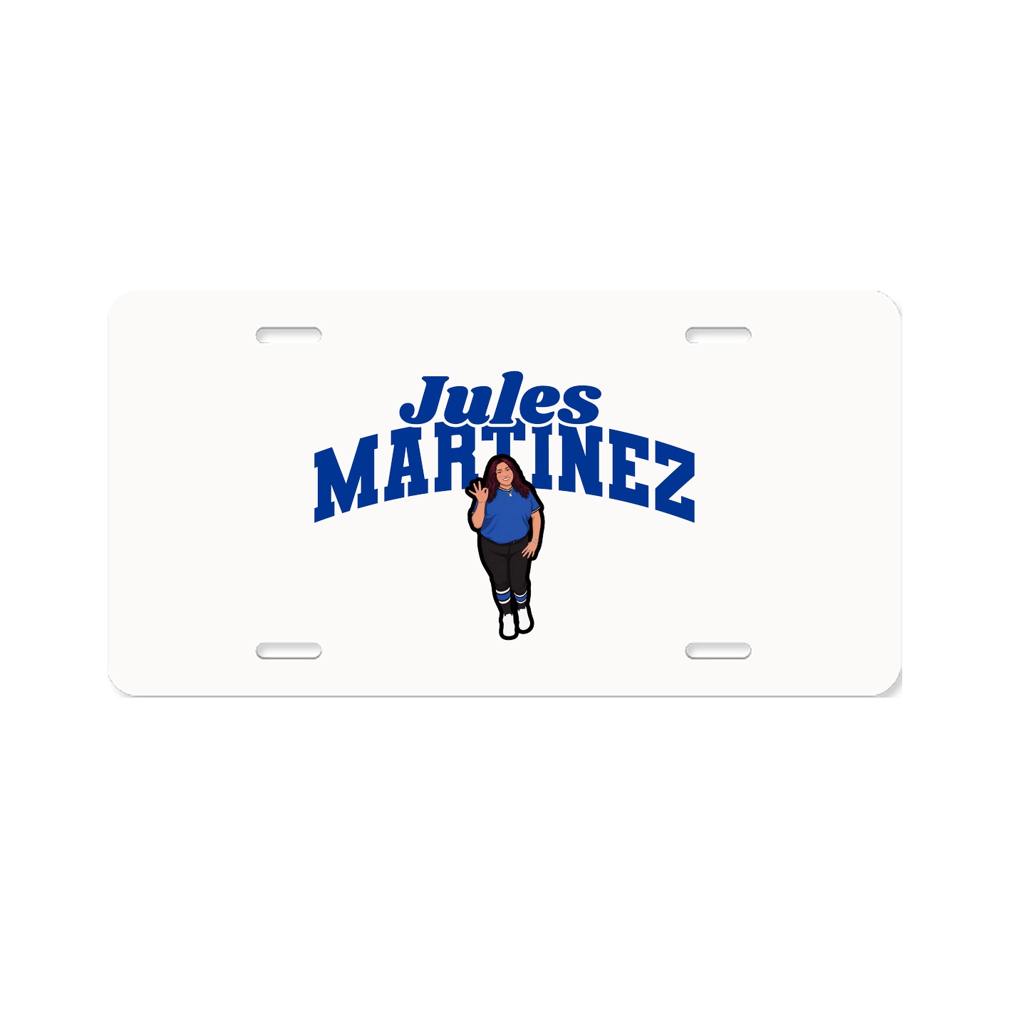 License Plate — Signature Arch in Classic